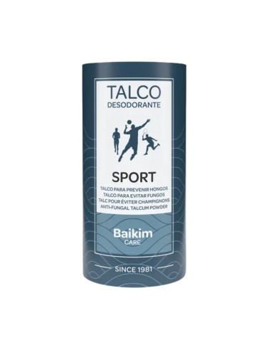 Polvos de talco antifúngicos para deportistas 75g