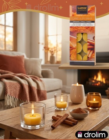 Lamparilla Canela en Rama Lumar Pack 10 uds | Drolim.com