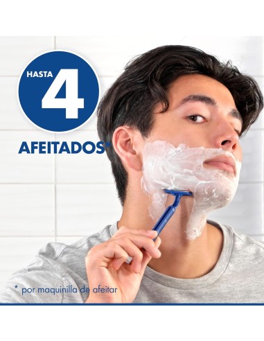 Cuchilla de afeitar doble hoja Gillette Blue II cromo