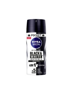 NIVEA DESODORANTE SPRAY 100ML MEN BLACK&WHITE