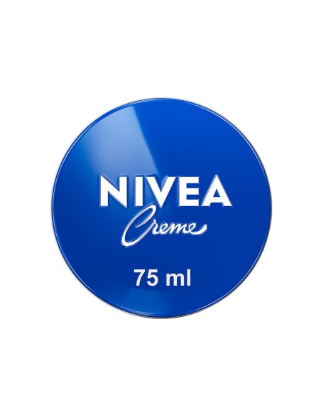 NIVEA Crema Hidratante Lata Azul 75 ml - Hidratación Intensa