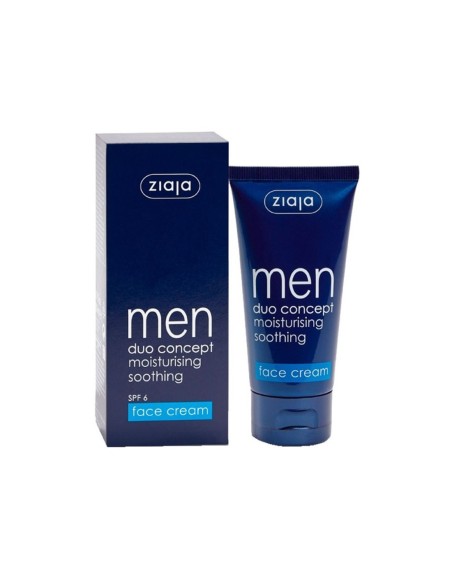 Ziaja Men crema facial hidratante y matificante SPF6 50 ml