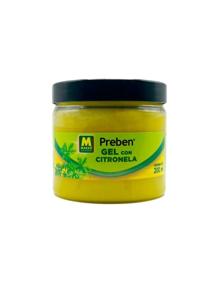 Tarro de gel con citronela Preben para ahuyentar mosquitos
