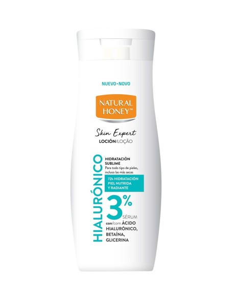 Loción corporal Natural Honey Skin Expert Hialurónico 330ml