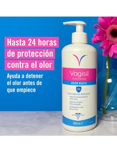 Jabón íntimo hipoalergénico Vagisil para uso diario
