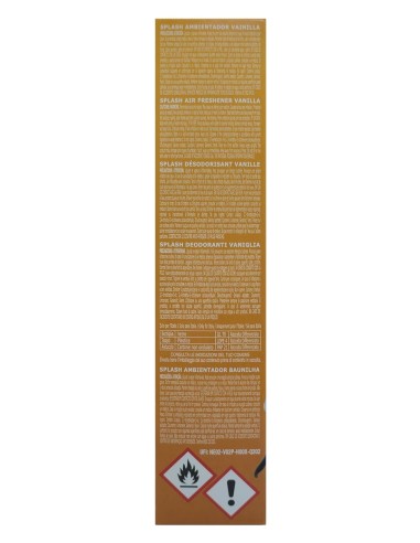 Difusor de fragancia dulce a vainilla Splash para casa