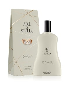 Estuche y frasco de perfume Aire de Sevilla Divana 150 ml.