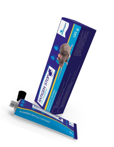 Pegamento raticida eficaz para atrapar ratas y ratones.