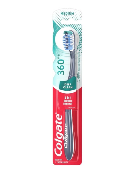 Cepillo dental Colgate 360 Deep Clean dureza media