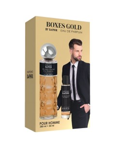 SAPHIR EAU DE PARFUM BOXES GOLD 200 ML + EDP VAP 30 ML