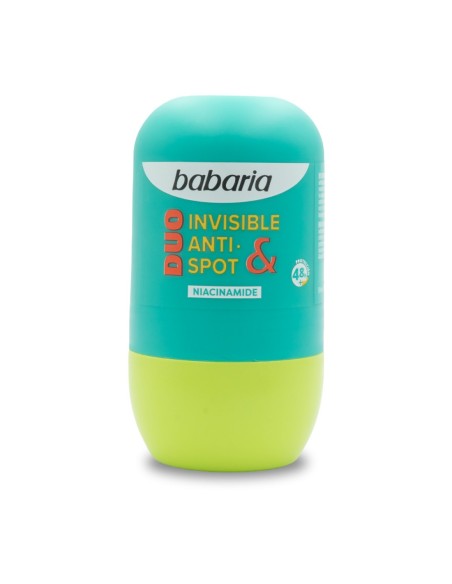 Desodorante Babaria Duo Invisible & Anti-spot con Niacinamida.