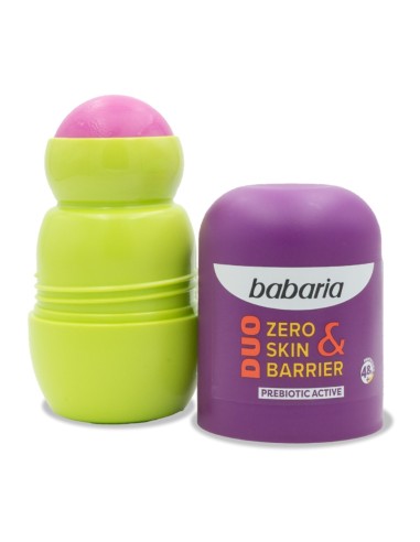 Roll-on Babaria Zero sales de aluminio y alcohol 48h.