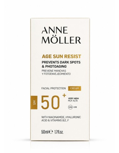 Crema solar facial Anne Möller Age Sun Resist SPF50+ 50ml.