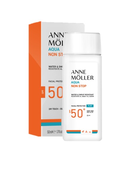 Anne Möller Aqua Non Stop Fluid SPF50+ 75ml | Toque Seco
