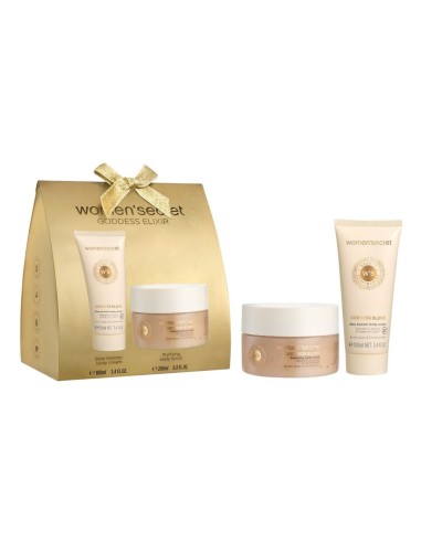 WOMEN SECRET SET CORPORAL GODDESS BODY CREAM 100 ML + BODY SCRUB EXFOLIANTE 200 ML