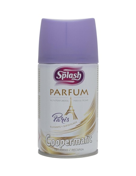 Recambio ambientador automático Splash Parfum Paris 250ml.