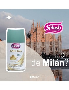 Recambio ambientador automático Splash Parfum Milano 250ml. 2