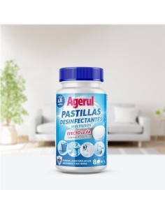 Bote de 48 pastillas desinfectantes multiusos Agerul. 2