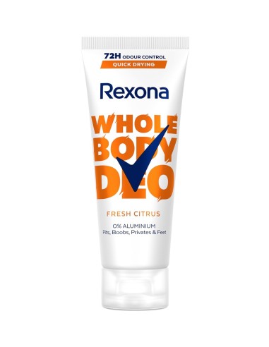 Desodorante Rexona Whole Body Deo Fresh Citrus 75 ml.