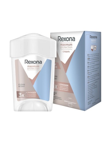 Rexona Maximum Protection Clean Scent Crema 45ml | Drolim