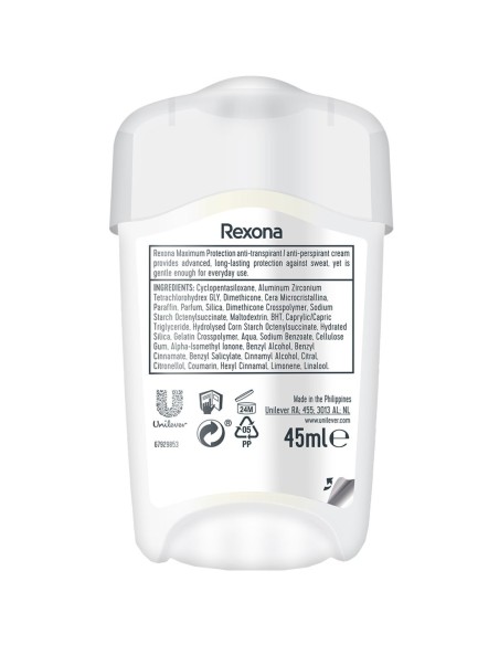 Rexona Maximum Protection Clean Scent Crema 45ml | Drolim