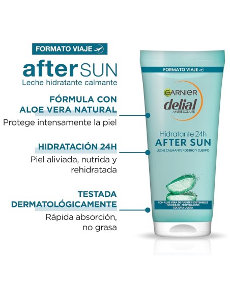 Crema hidratante After Sun para rostro y cuerpo 100ml.