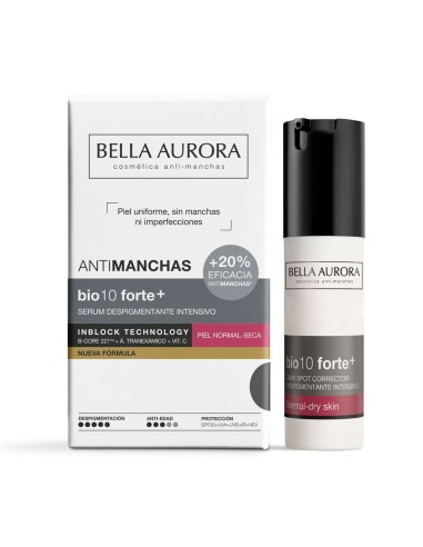 Bella Aurora Bio10 Forte sérum despigmentante piel seca 30 ml