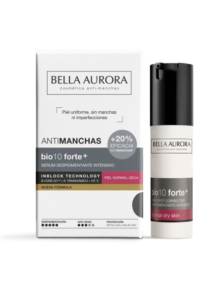 Bella Aurora Bio10 Forte sérum despigmentante piel seca 30 ml
