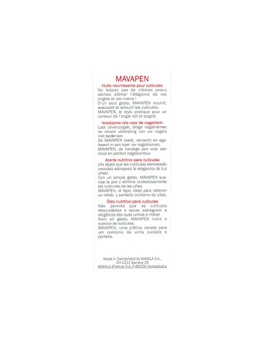 Tratamiento suavizante para cutículas con aceites naturales