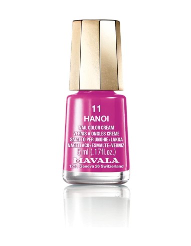 Esmalte de uñas Mavala Mini Color 11 Hanoi fucsia