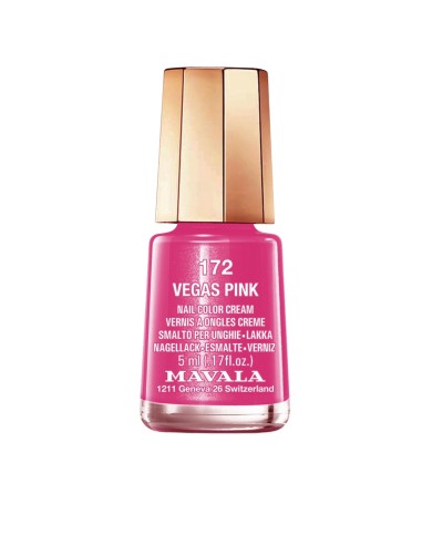 Esmalte de uñas Mavala Mini Color 172 Vegas Pink rosa