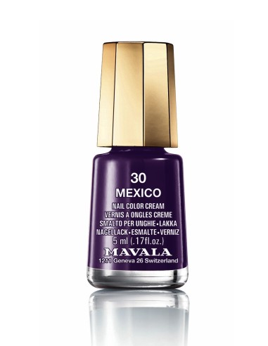 Esmalte de uñas Mavala Mini Color 30 Mexico morado