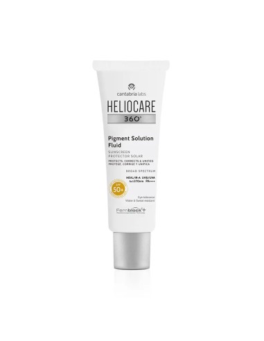 Tubo dosificador del fluido solar antimanchas SPF 50