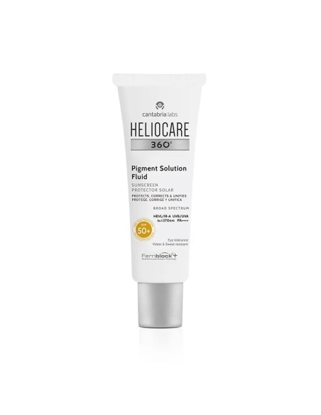 Tubo dosificador del fluido solar antimanchas SPF 50