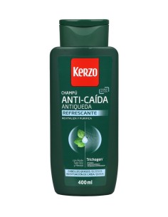 Champú anticaída refrescante kerzo para pelo graso