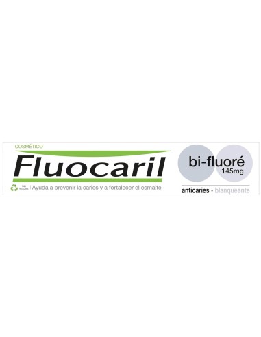 Pasta de dientes fluocaril bi-fluoré blanqueante