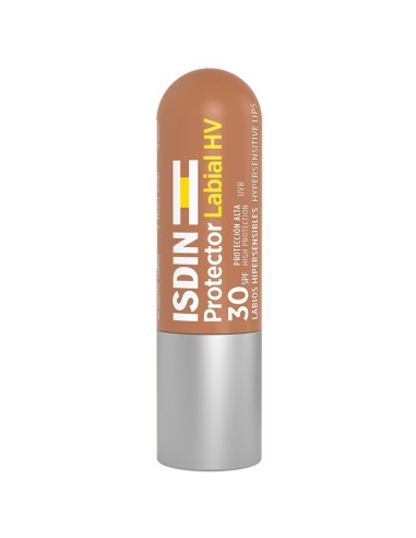 Protector labial Isdin HV SPF 30 para labios sensibles