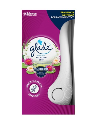 Aparato ambientador automático Glade Sense & Spray con fragancia Relaxing Zen