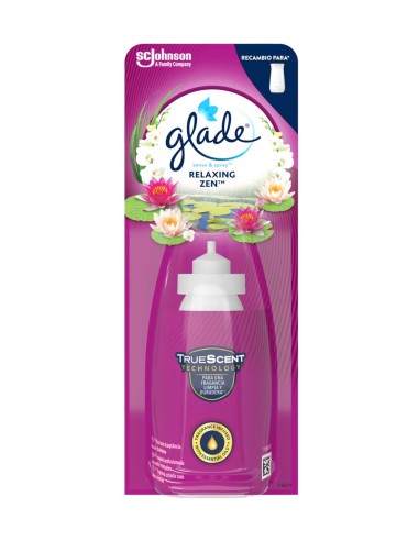 Recambio para ambientador glade sense and spray relax zen