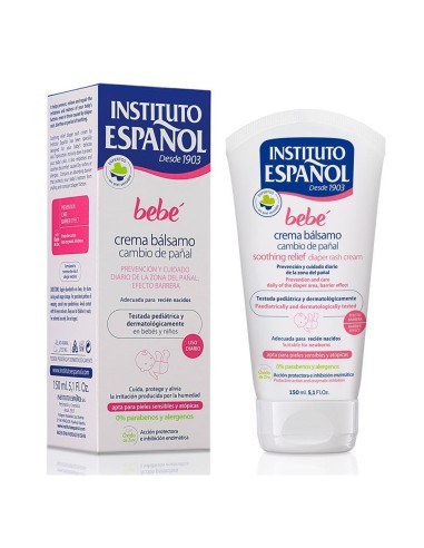 Crema bálsamo pañal Instituto Español Bebé 150 ml