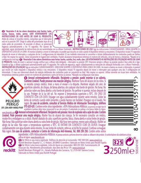 Recambio Air Wick Freshmatic Lirio de Luna 250ml | Drolim