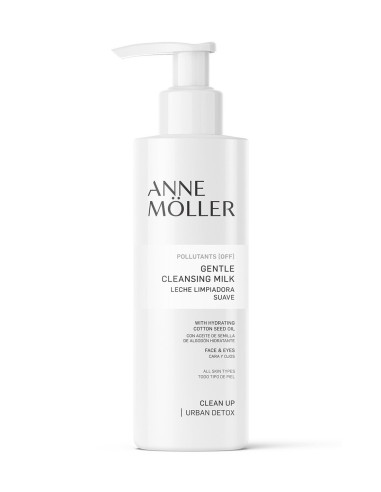 Leche limpiadora facial Pollutants Off de Anne Möller.