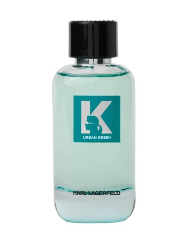 Fragancia Urban Green de Karl Lagerfeld en formato de 100 ml.