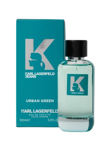 Eau de toilette para hombre Karl Lagerfeld Jeans Urban Green.