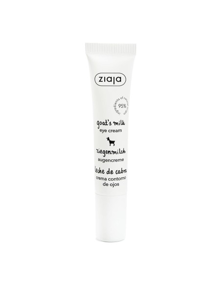 Crema nutritiva para la zona ocular con leche de cabra.