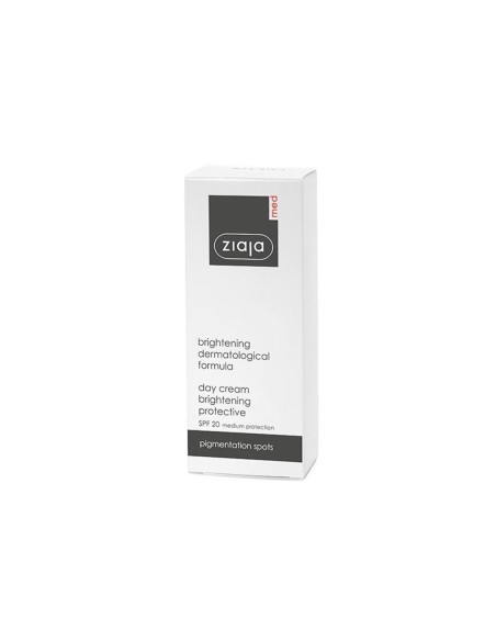 Emulsión facial hidratante diurna con protección solar SPF 20.