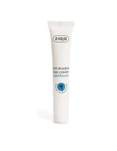 Tubo de crema para contorno de ojos antiojeras Ziaja con vitaminas A y E