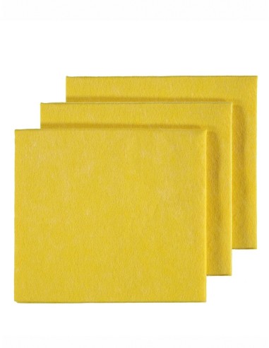 Pack de 3 bayetas de limpieza resistentes de 40 x 36 cm.