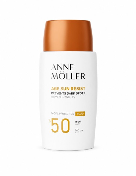 Protector facial fluido antiedad Anne Möller de 50 ml.