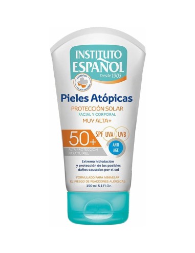 Fotoprotector hidratante SPF 50+ de Instituto Español.